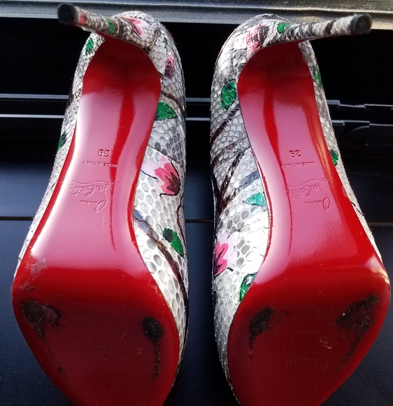 Christian Louboutin Very Prive 120 Python - Picture 4 of 4